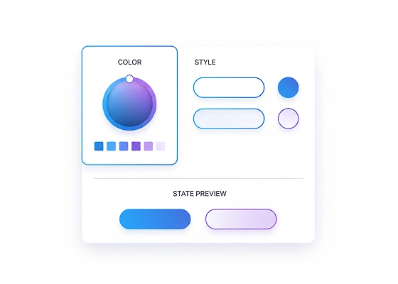Créateur de bouton CTA sans code pour les sites web