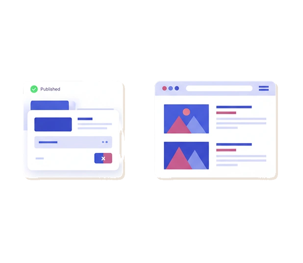 Démo en direct de l'éditeur de site web en temps réel