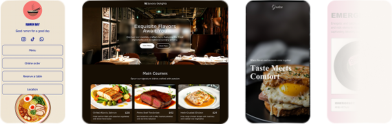 Restaurant Templates Image