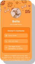 page's template