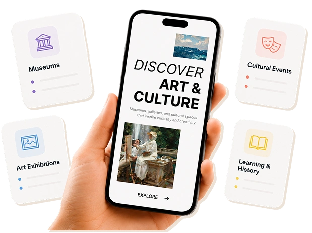 cultural institution website template
